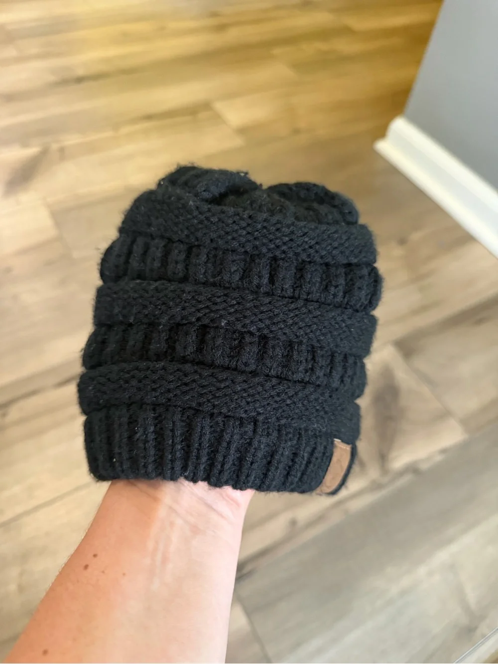 KeaBabies Black Knit Beanie Hat - Cozy Winter Cap infant size